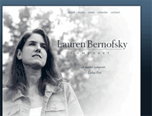 Tablet Screenshot of laurenbernofsky.com